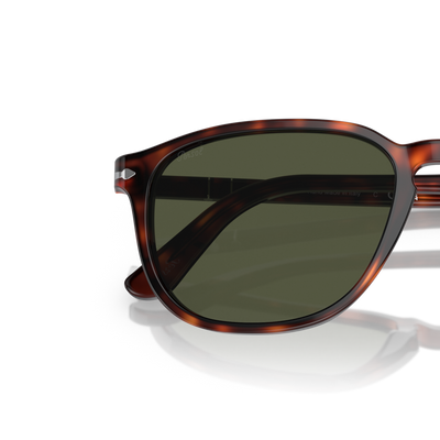 Persol PO3019S with Havana Frame and Green Lenses – Variant Image
