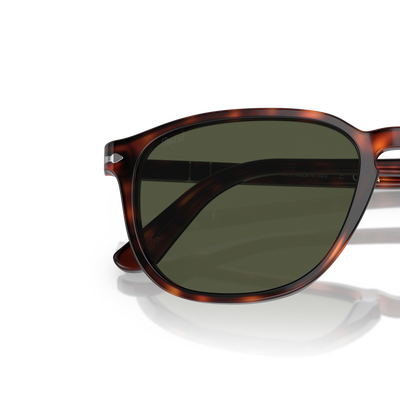 Persol PO3019S with Havana Frame and Green Lenses – Variant Image