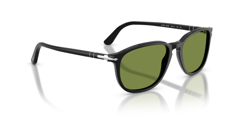 Persol PO3019S with Black Frame and Green Lenses - Image 3