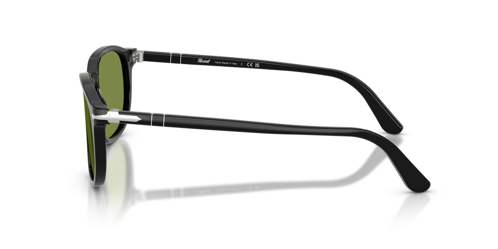 Persol PO3019S avec Monture Noir et Verres Vert - Image 4
