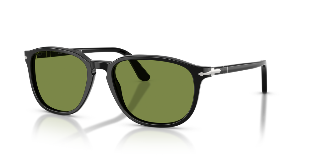 Persol PO3019S avec Monture Noir et Verres Vert - Image 1