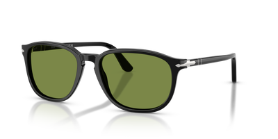 Pedestal dab dne brrrsos着用　polo ロンt s Persol PO3019S with Black Frame and Green Lenses | Persol® US