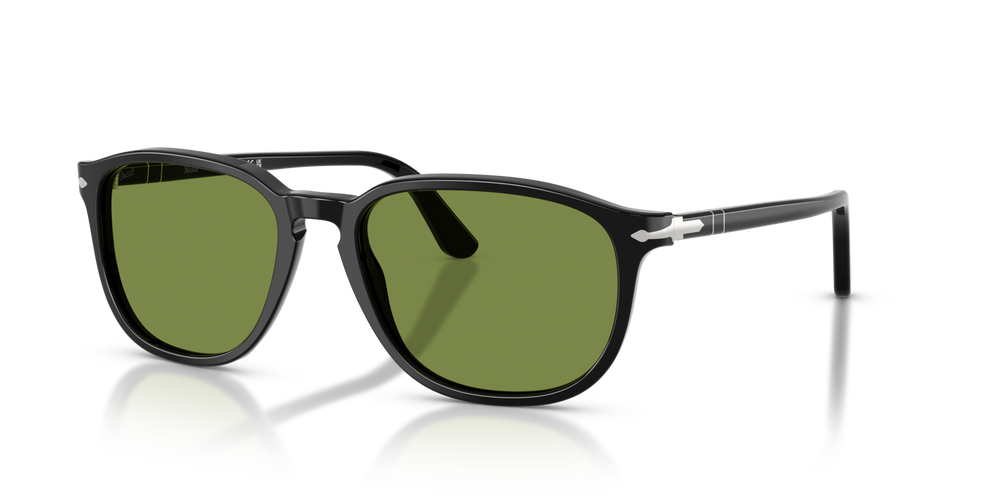 Persol PO3019S with Black Frame and Green Lenses - Image 1