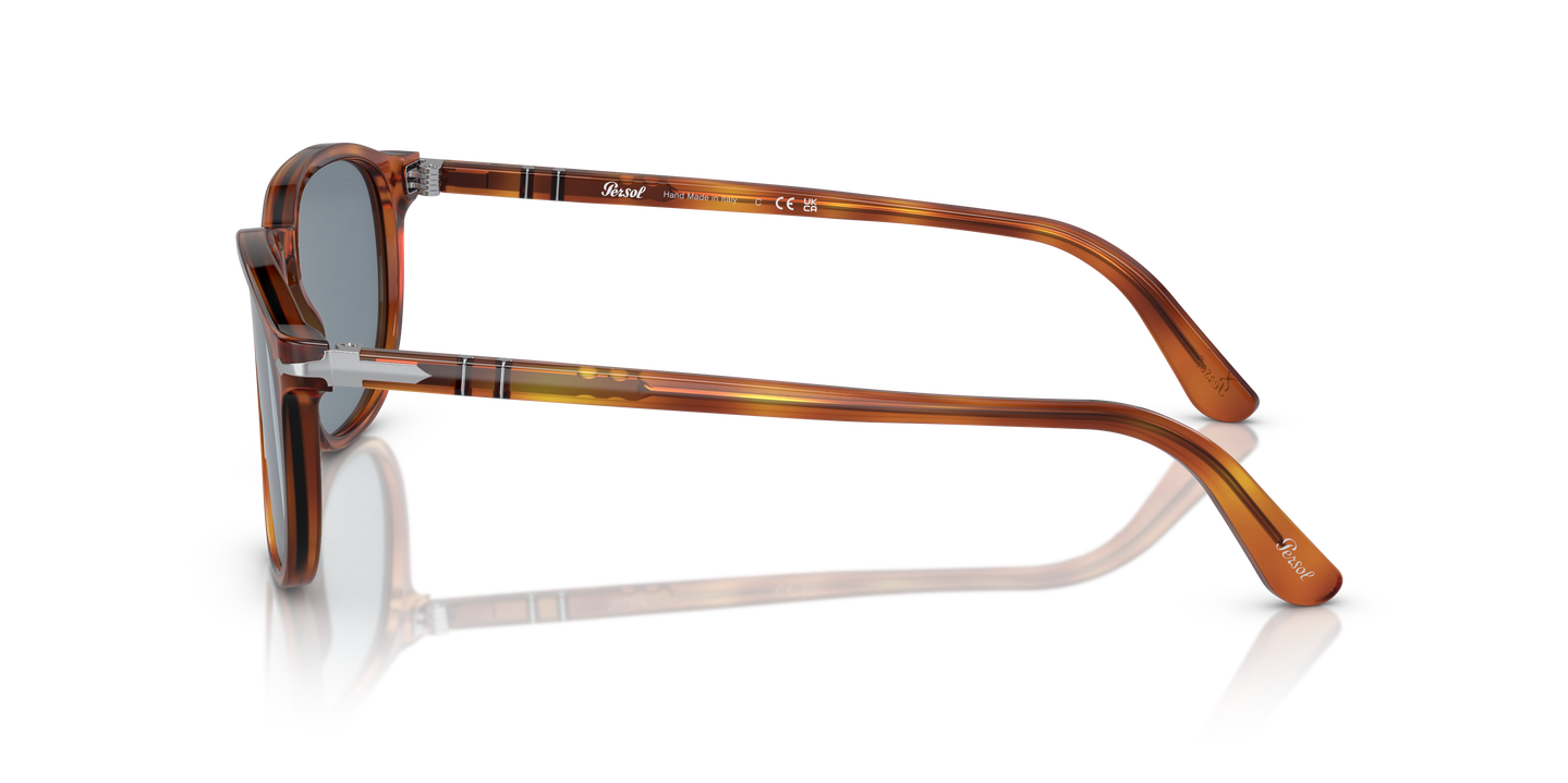 Persol PO3019S with Terra Di Siena Frame and Blue Lenses - Image 1
