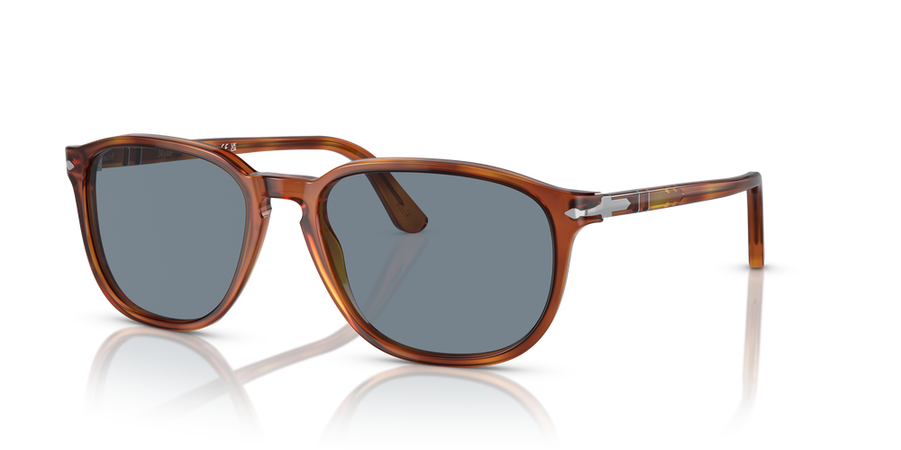 Persol PO3019S with Terra Di Siena Frame and Blue Lenses | Persol® US