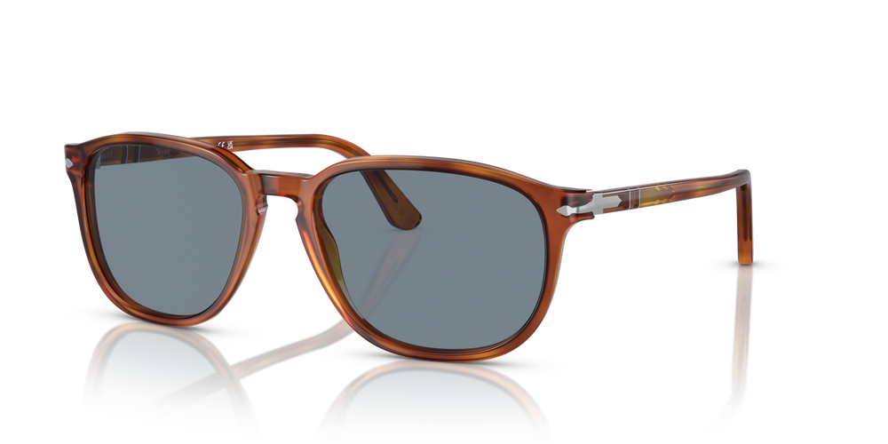 Persol PO3019S with Terra Di Siena Frame and Blue Lenses - Image 1