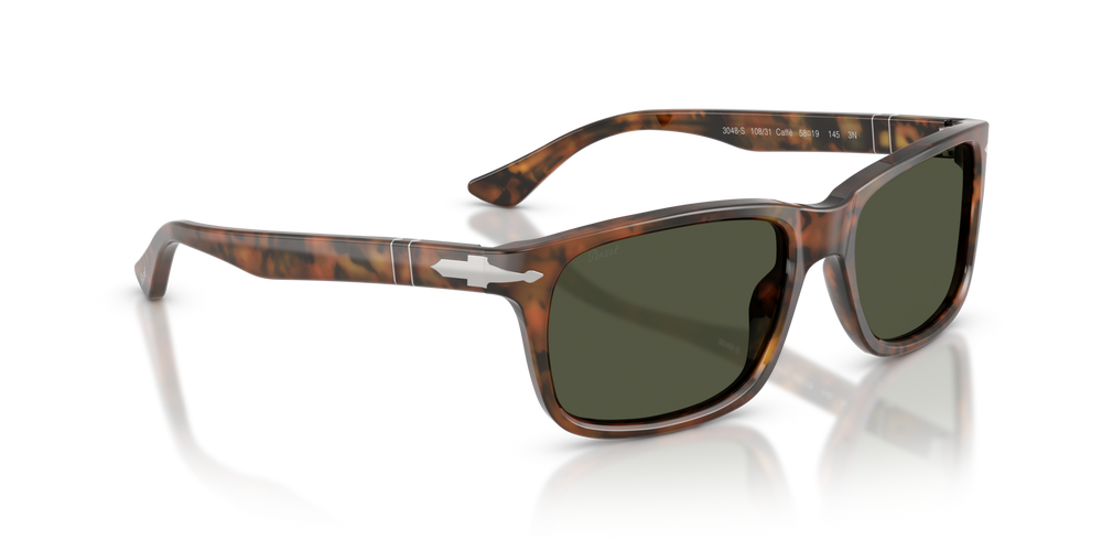 Persol PO3048S avec Monture Café et Verres Vert - Image 3