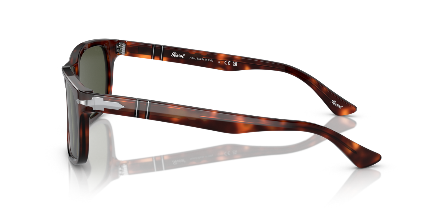 Persol PO3048S avec Monture Havana et Verres Vert - Image 1