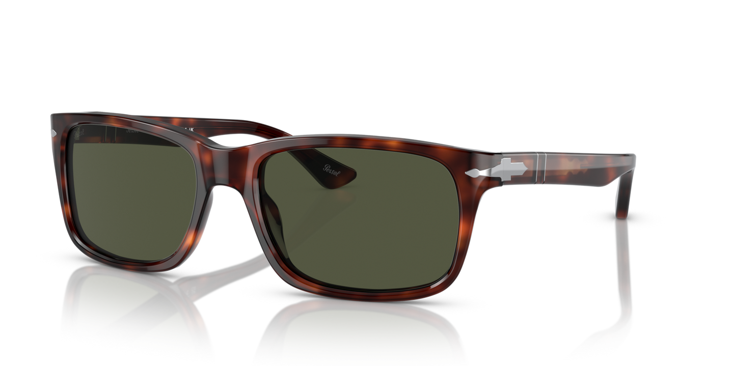 Persol PO3048S avec Monture Havana et Verres Vert - Image 1