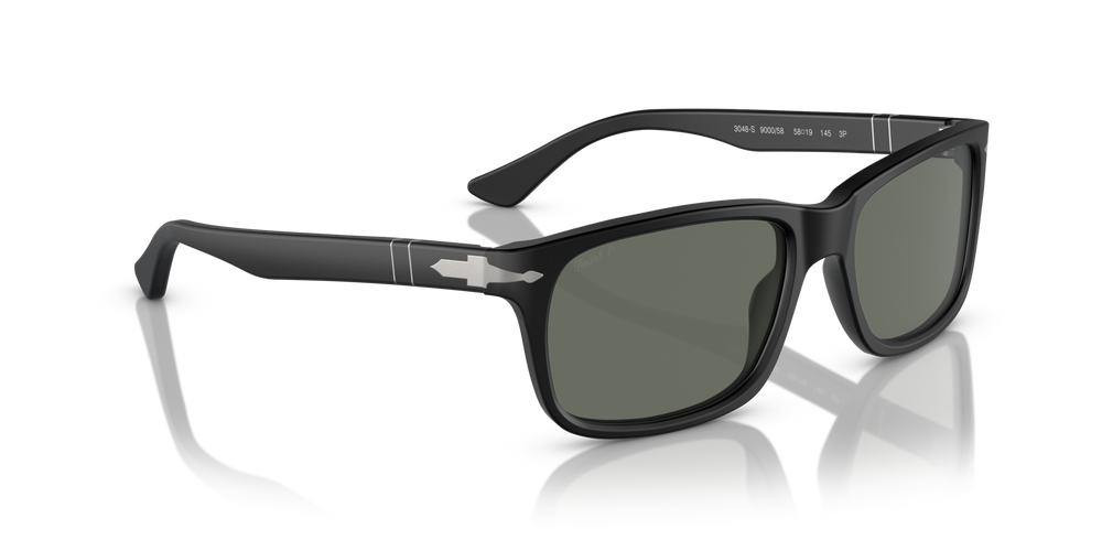 Persol PO3048S with Black Frame and Green Lenses - Image 3