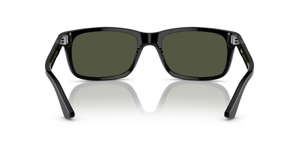 Persol PO3048S mit Schwarz Gestell und Grün Gläsern - Bild 4