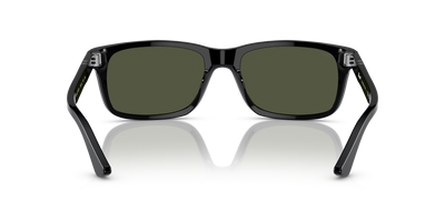 Persol PO3048S mit Schwarz Gestell und Grün Gläsern - Bild 4