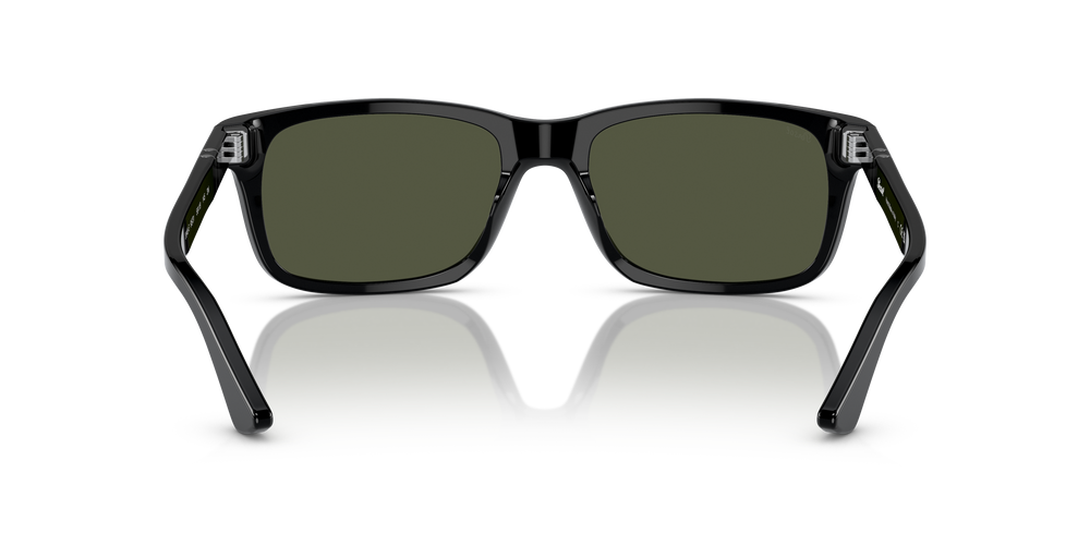 Persol PO3048S mit Schwarz Gestell und Grün Gläsern - Bild 4