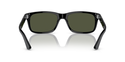 Persol PO3048S mit Schwarz Gestell und Grün Gläsern - Bild 4