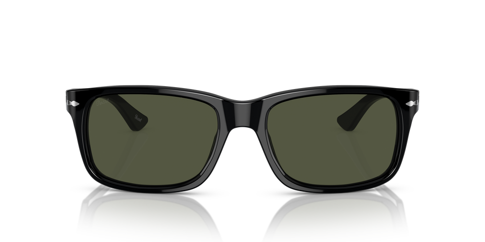 Persol PO3048S mit Schwarz Gestell und Grün Gläsern - Bild 2