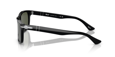 Persol PO3048S mit Schwarz Gestell und Grün Gläsern - Bild 3