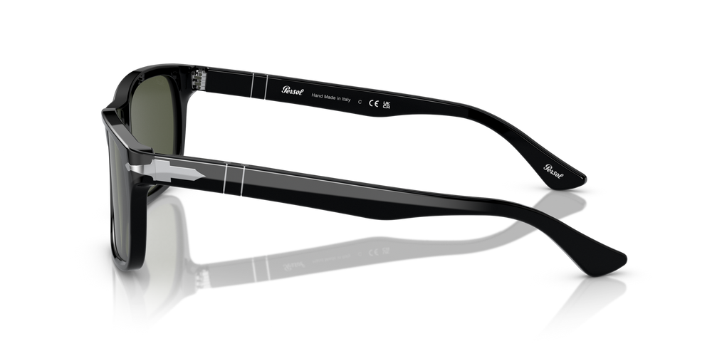 Persol PO3048S with Black Frame and Green Lenses - Image 3