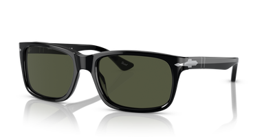 Persol PO3048S mit Schwarz Gestell und Grün Gläsern - Bild 1