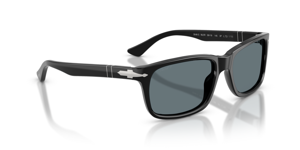 Persol PO3048S - Exclusive with Nero Frame and Blue Lenses - Image 3