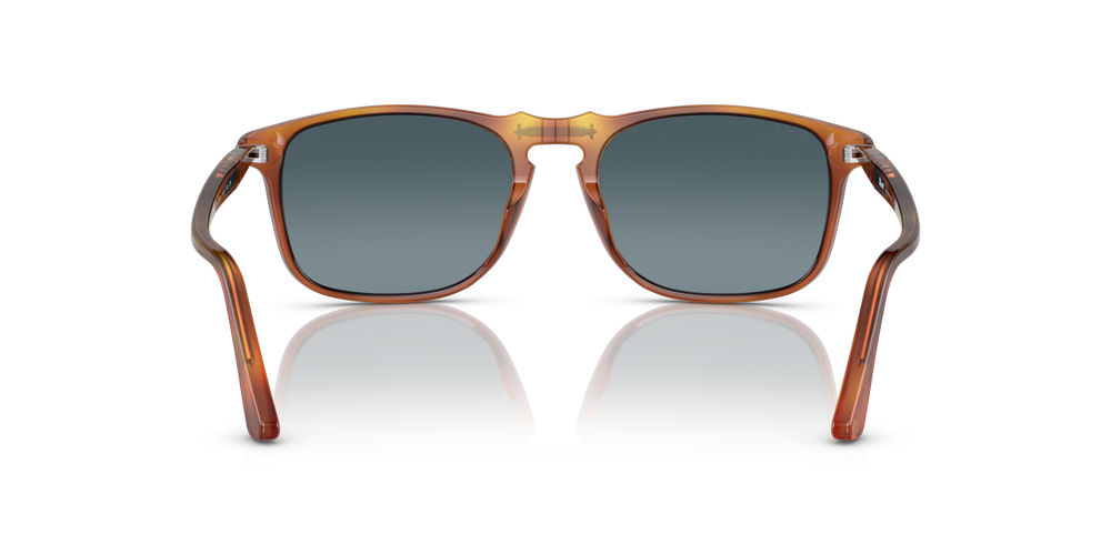 Persol PO3059S mit Terra Di Siena Gestell und Blau Gläsern - Bild 4