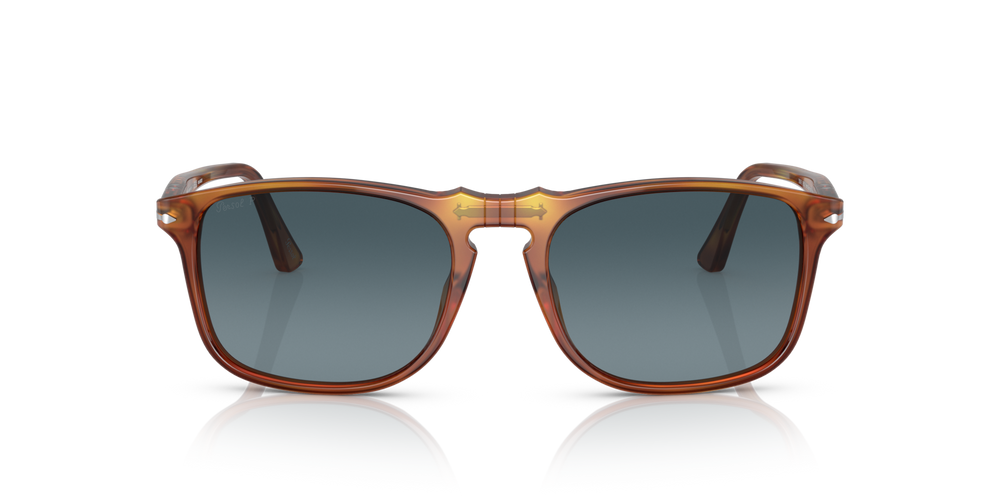 Persol PO3059S mit Terra Di Siena Gestell und Blau Gläsern - Bild 2