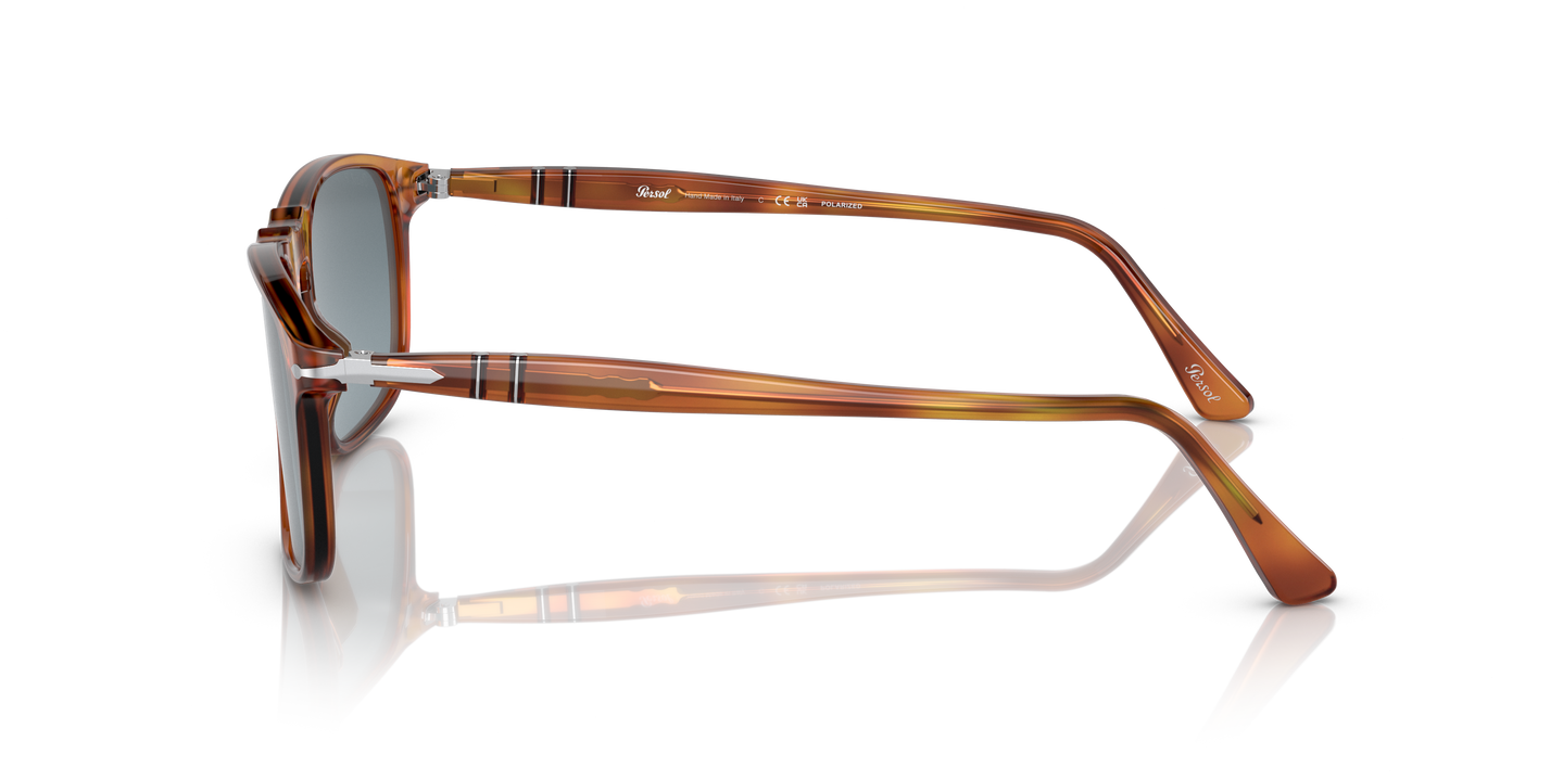 Persol PO3059S with Terra Di Siena Frame and Blue Lenses - Image 1