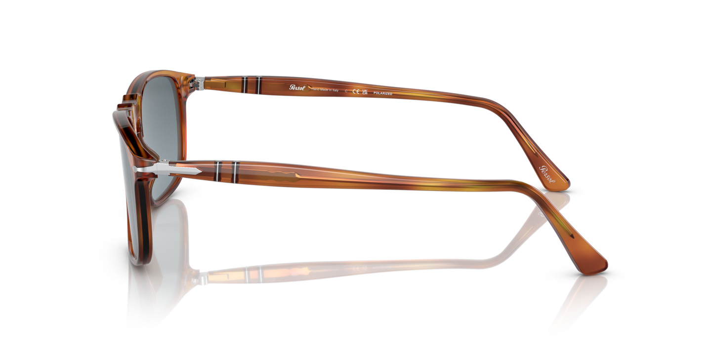 Persol PO3059S mit Terra Di Siena Gestell und Blau Gläsern - Bild 1