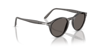 Persol PO3092SM with Transparent Grey Frame and Grey Lenses - Image 3