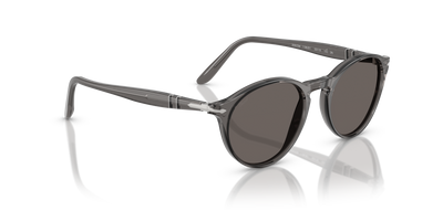 Persol PO3092SM with Transparent Grey Frame and Grey Lenses - Image 3