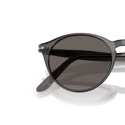 Persol PO3092SM with Transparent Grey Frame and Grey Lenses – Variant Image