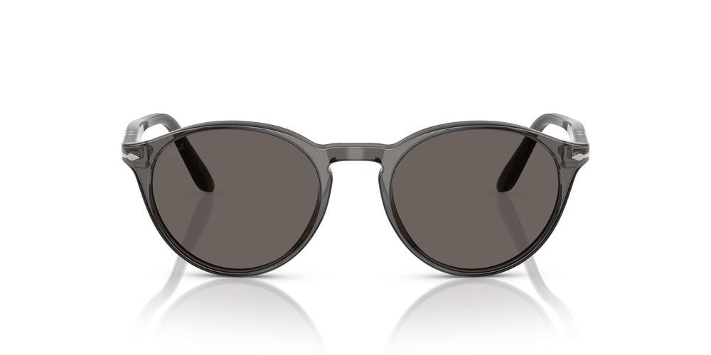 Persol PO3092SM with Transparent Grey Frame and Grey Lenses - Image 2