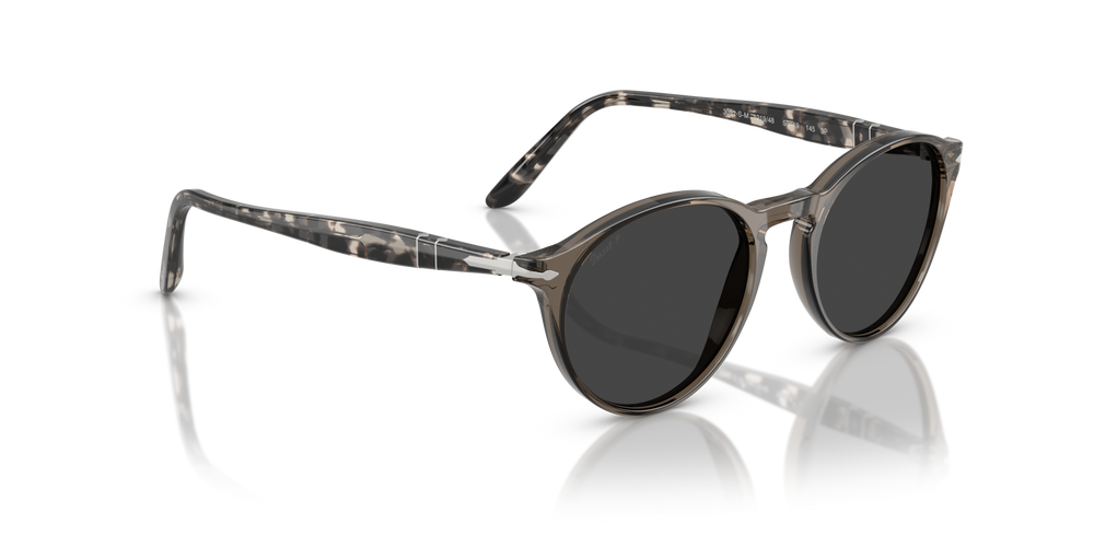 Persol PO3092SM con Montatura Fumo e Lenti Nero - Immagine 3