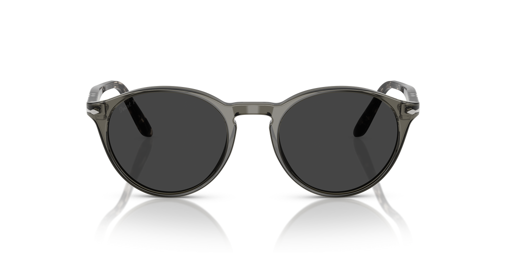 Persol PO3092SM with Smoke Frame and Black Lenses - Image 2