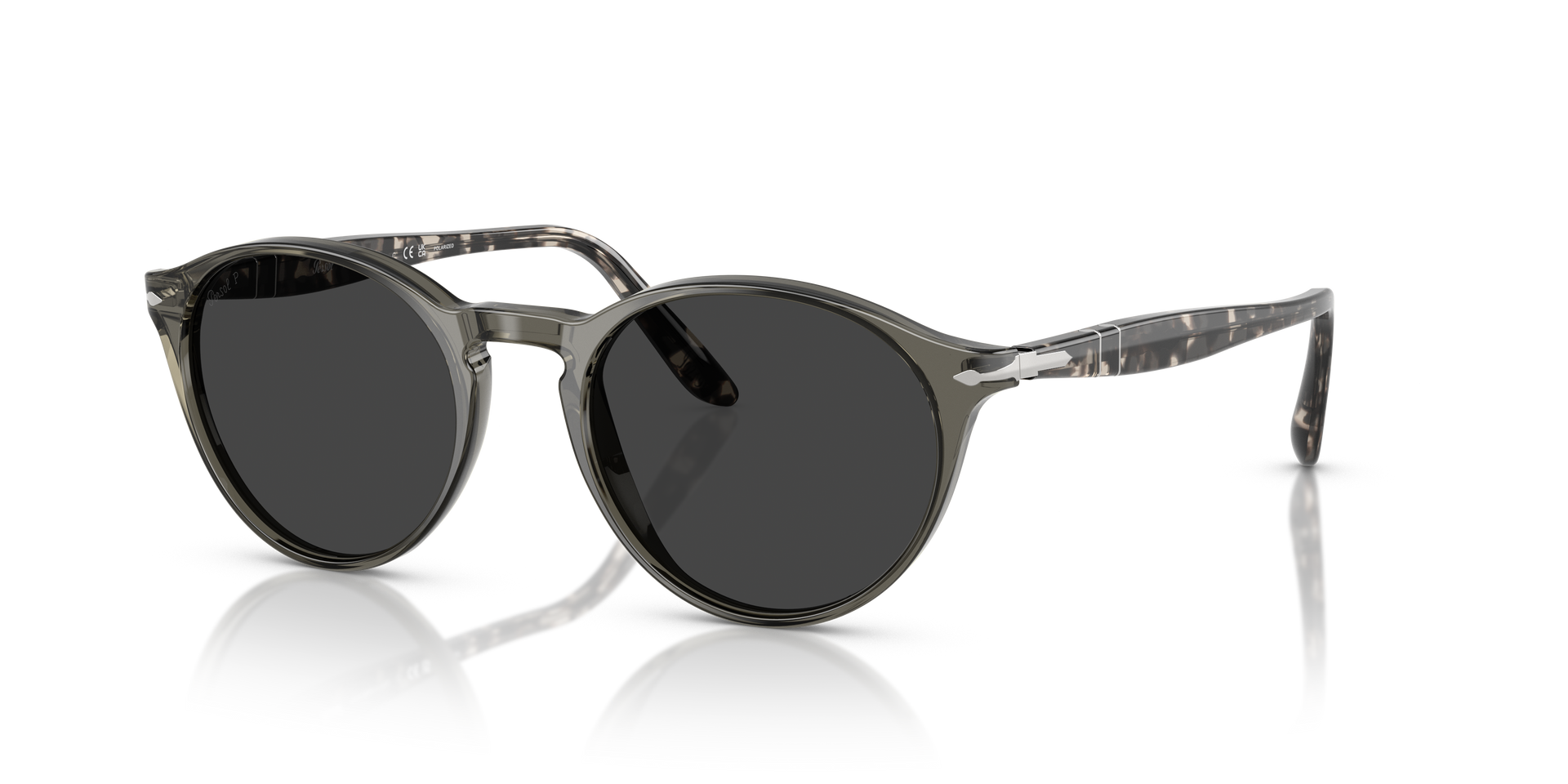 Persol 9649sサングラス ブラック/グレー Persol PO 9649S Sunglasses | FREE Shipping - Go-Optic.com