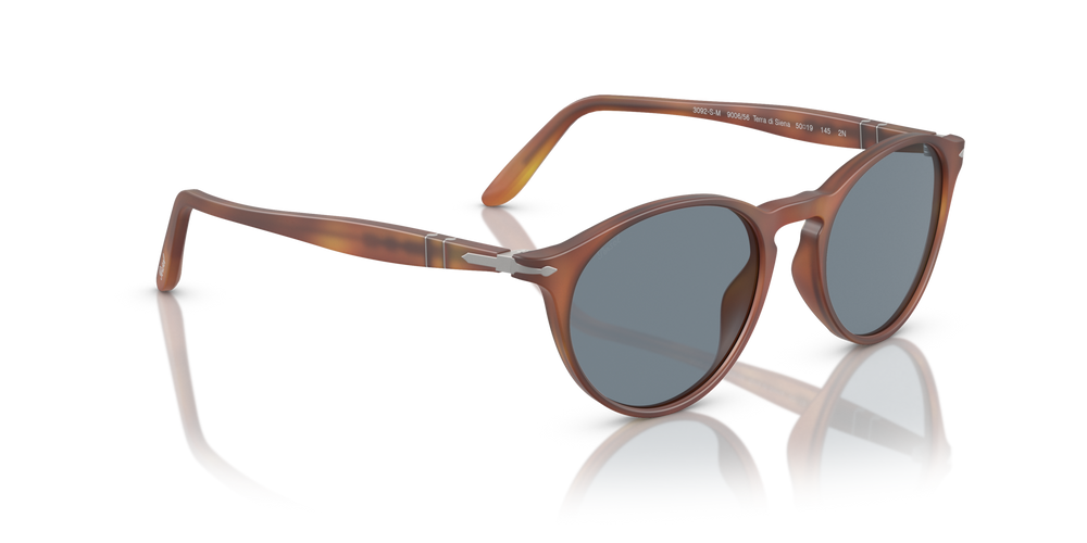 Persol PO3092SM with Terra Di Siena Frame and Blue Lenses - Image 3