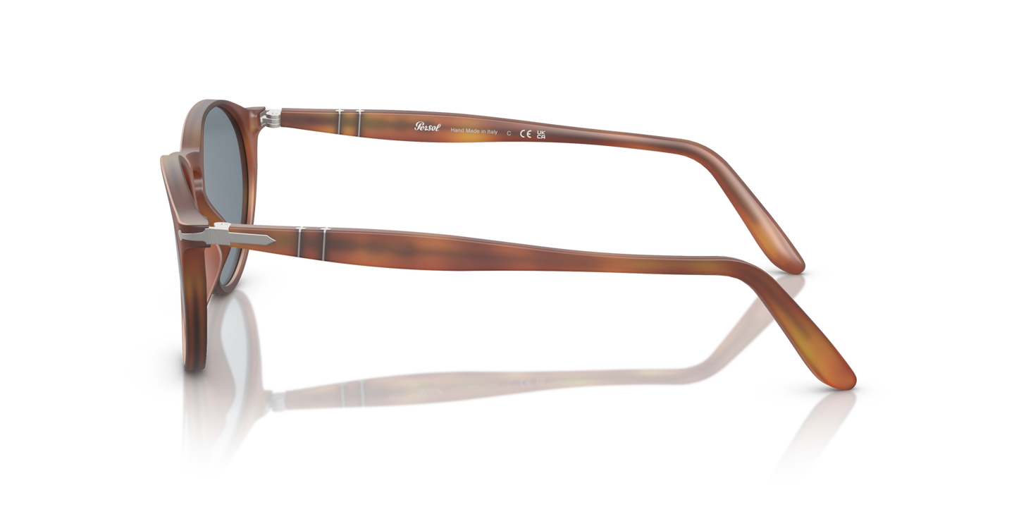 Persol PO3092SM with Terra Di Siena Frame and Blue Lenses - Image 1