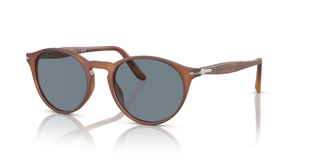 Persol PO3092SM with Terra Di Siena Frame and Blue Lenses - Image 1