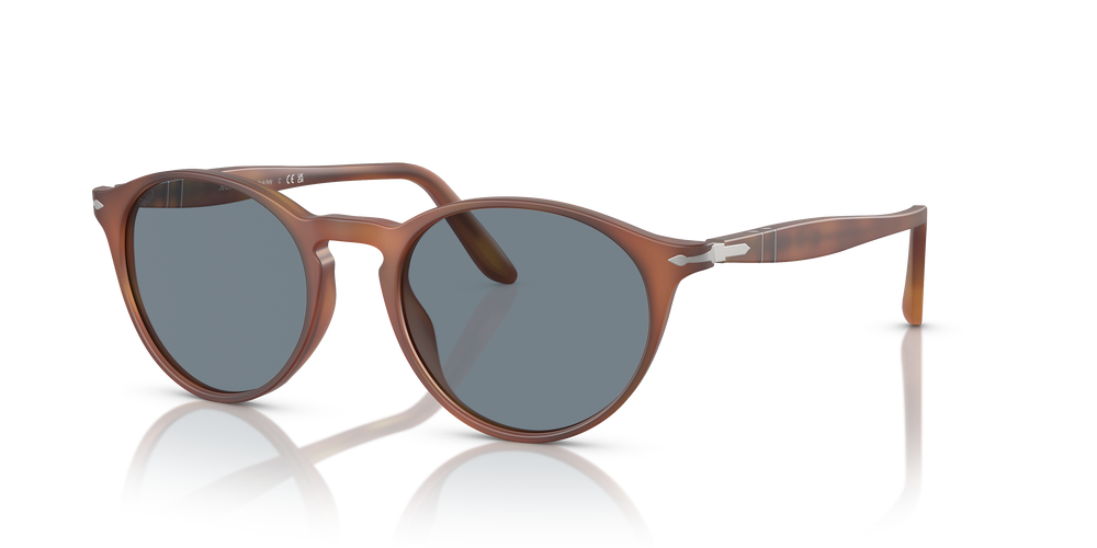 Persol PO3092SM with Terra Di Siena Frame and Blue Lenses - Image 1