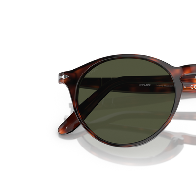 Persol PO3092SM avec Monture Havana et Verres Vert – Image variante