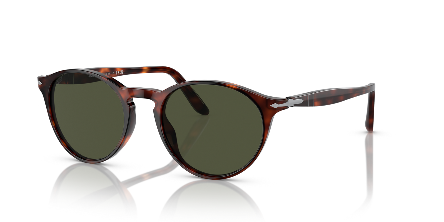 Persol PO3092SM avec Monture Havana et Verres Vert - Image 1