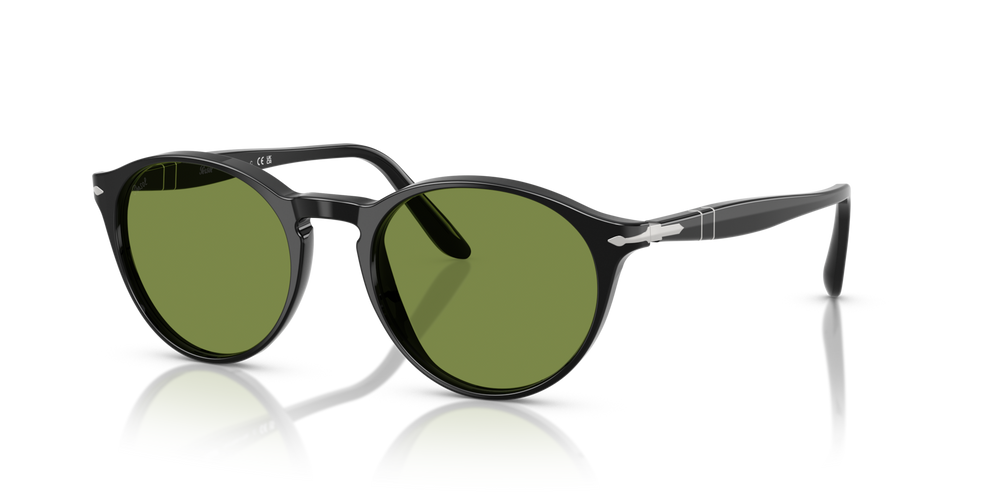 Persol PO3092SM with Black Frame and Green Lenses - Image 1