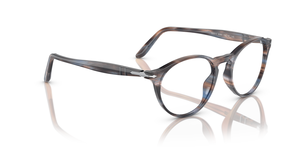 Persol PO3092V with Striped Blue Frame - Image 3