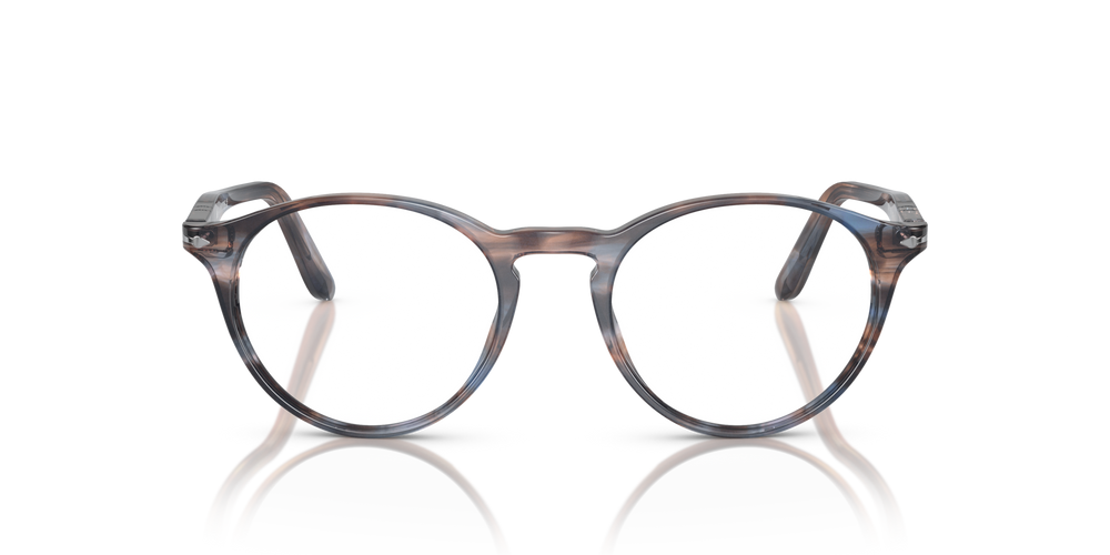 Persol PO3092V con Montura Azul a Rayas - Imagen 2