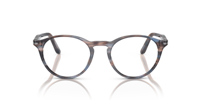 Persol PO3092V con Montura Azul a Rayas - Imagen 2