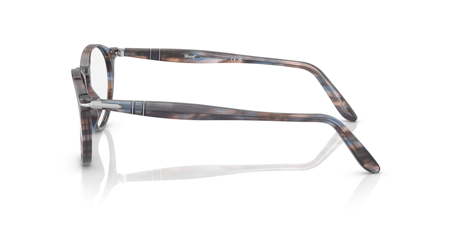 Persol PO3092V with Striped Blue Frame - Image 1