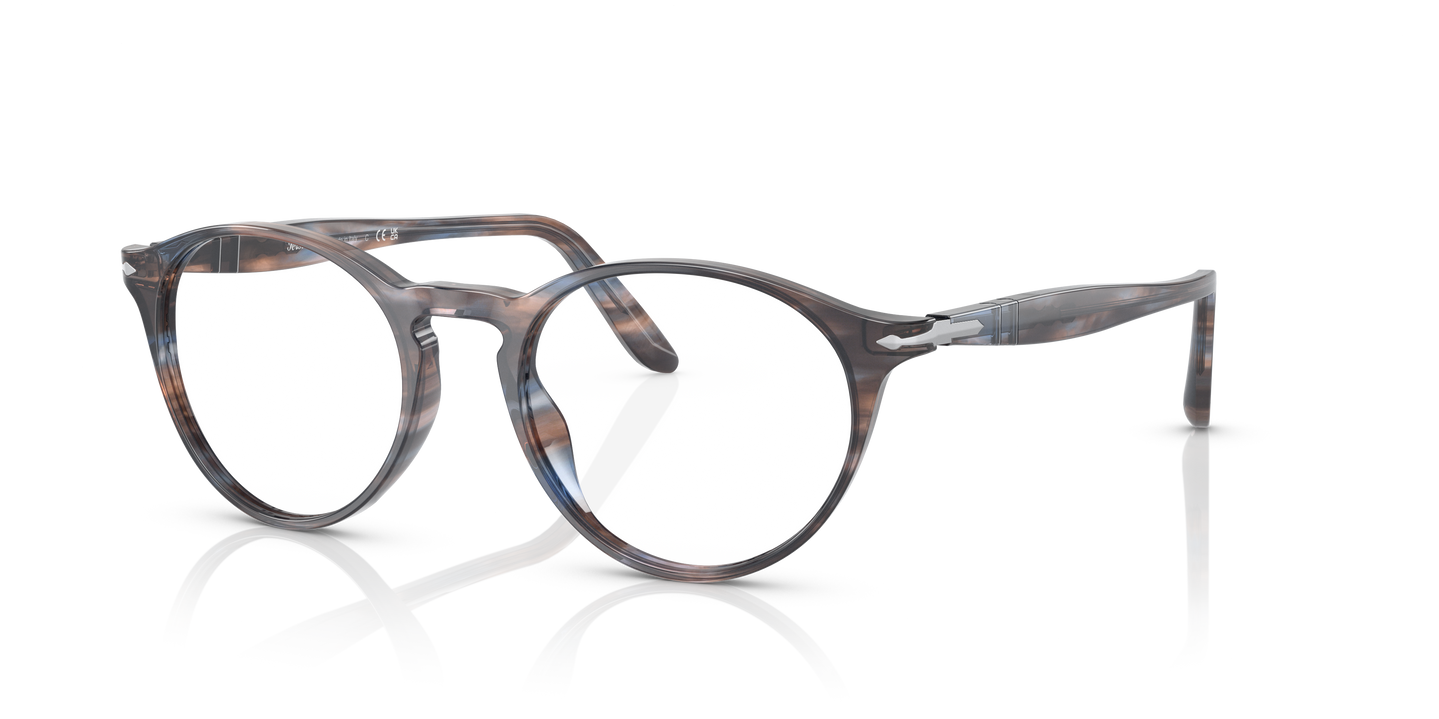 Persol PO3092V with Striped Blue Frame - Image 1