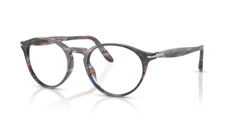 Persol PO3092V with Striped Blue Frame - Image 1