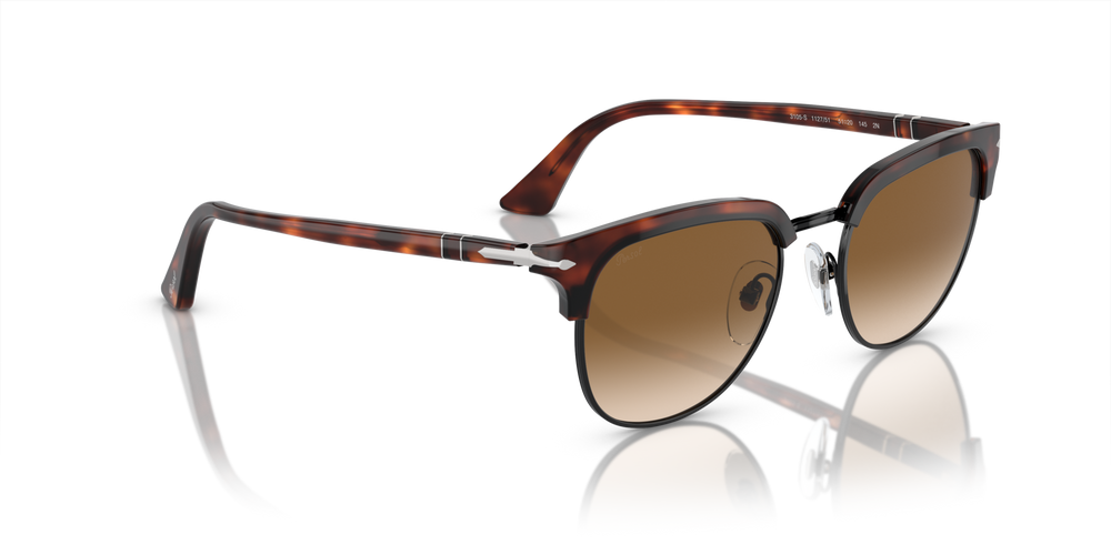 Persol PO3105S - Cellor Original with Brown Tortoise Black Frame and Brown Lenses - Image 3