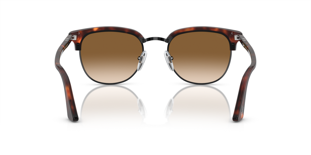 Persol PO3105S - Cellor Original con Montatura Tartarugato Marrone e Nero e Lenti Marrone - Immagine 5