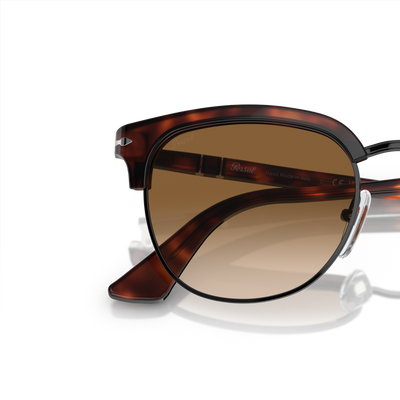 Persol PO3105S - Cellor Original con Montatura Tartarugato Marrone e Nero e Lenti Marrone – Immagine variante